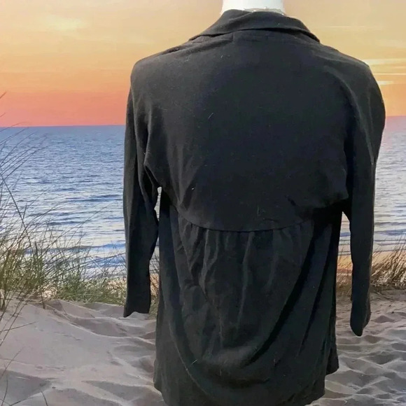 Sweet Romeo black open cardigan sz S - Picture 5 of 7